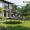 Trampolina ogrodowa XL dla dzieci HyperMotion - 305 cm 10FT - z drabinką i siatką wewnętrzną - do domu i ogrodu